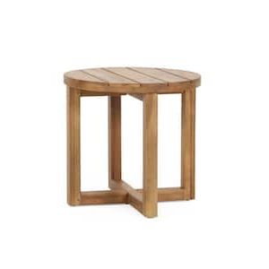 Most Current Wood Frame – Outdoor Side Tables – Patio Tables – The Home Depot Pertaining To Wood Accent Outdoor Tables (View 7 of 15)