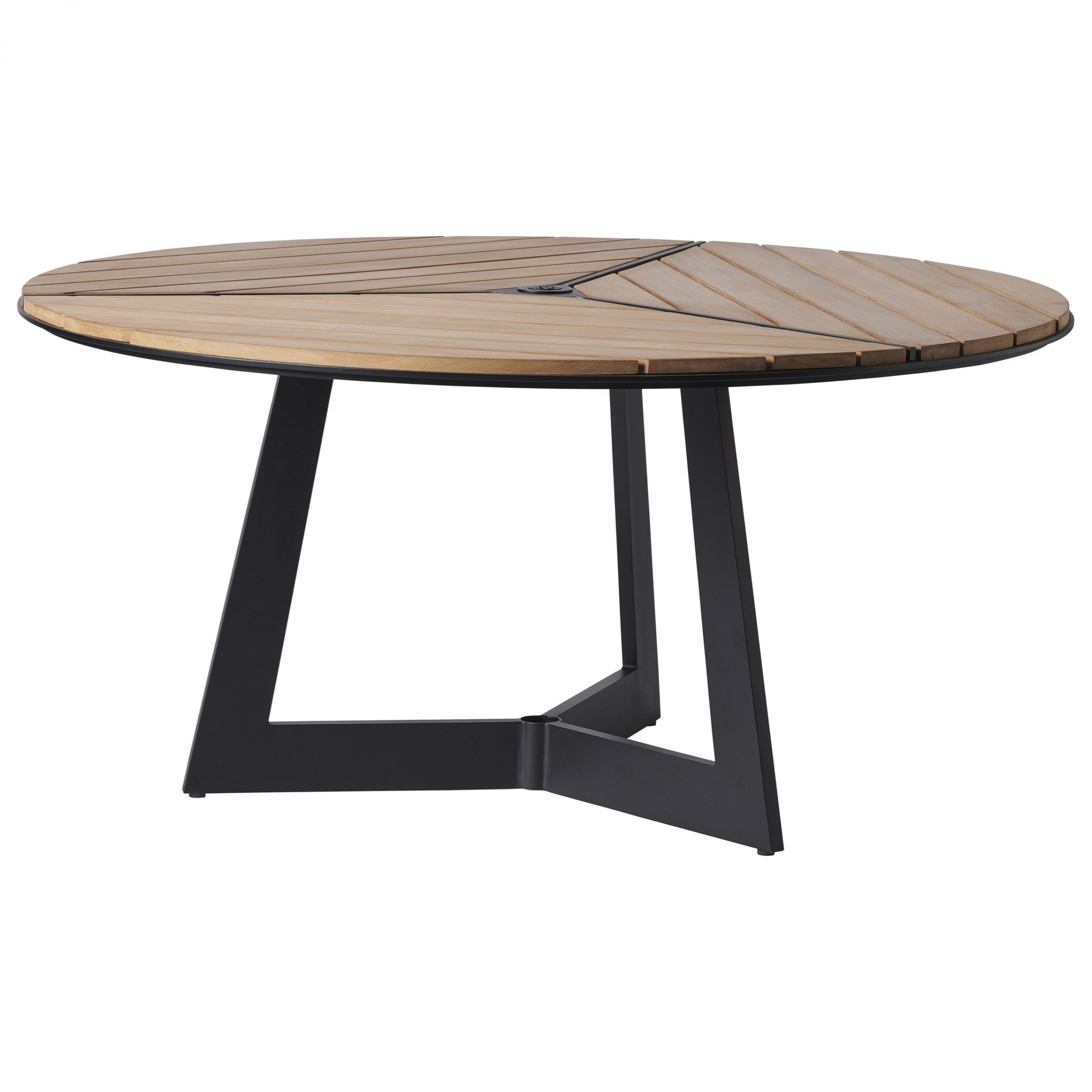 Most Popular Modern Round Outdoor Tables With Tommy Bahama Outdoor Living South Beach Contemporary Outdoor Round Teak  Dining Table (View 5 of 15)