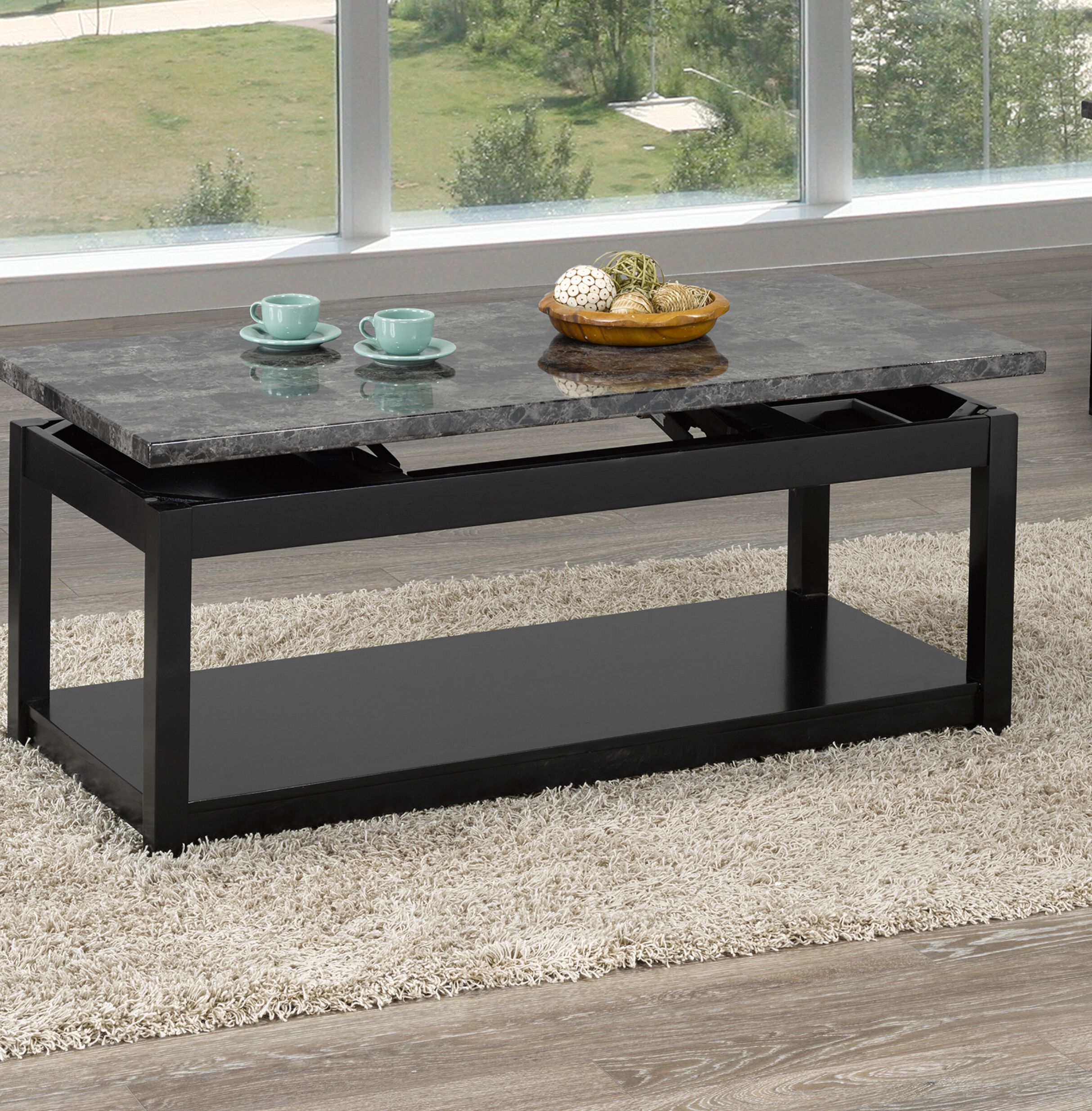 Most Recent Darby Home Co Kylee Lift Top Floor Shelf Coffee Table With Storage –  Wayfair Canada Inside Lift Top Storage Outdoor Tables (View 7 of 15)