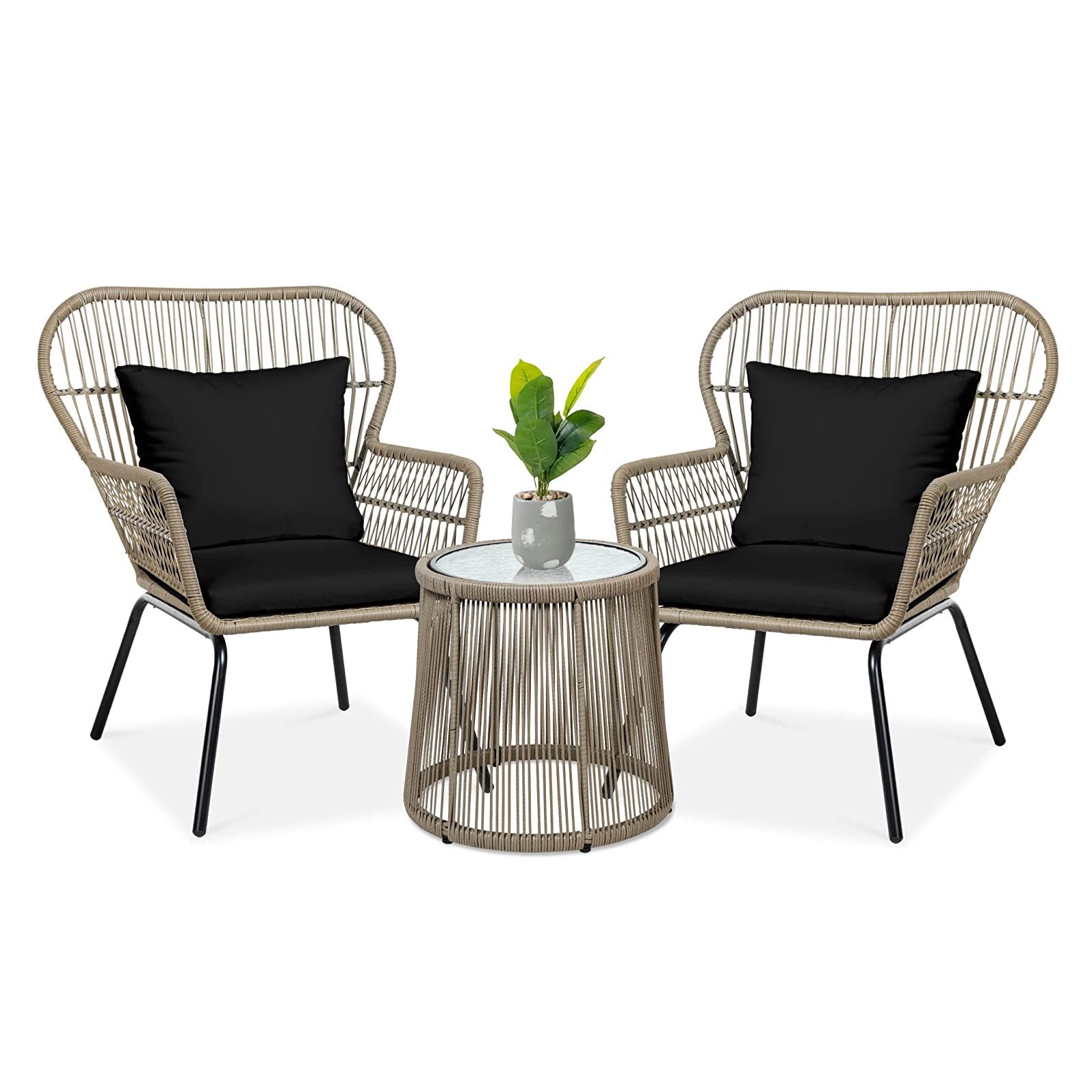 Most Recently Released 10 Best Small Space Outdoor Furniture Set For Patios And Balconies  (View 10 of 15)
