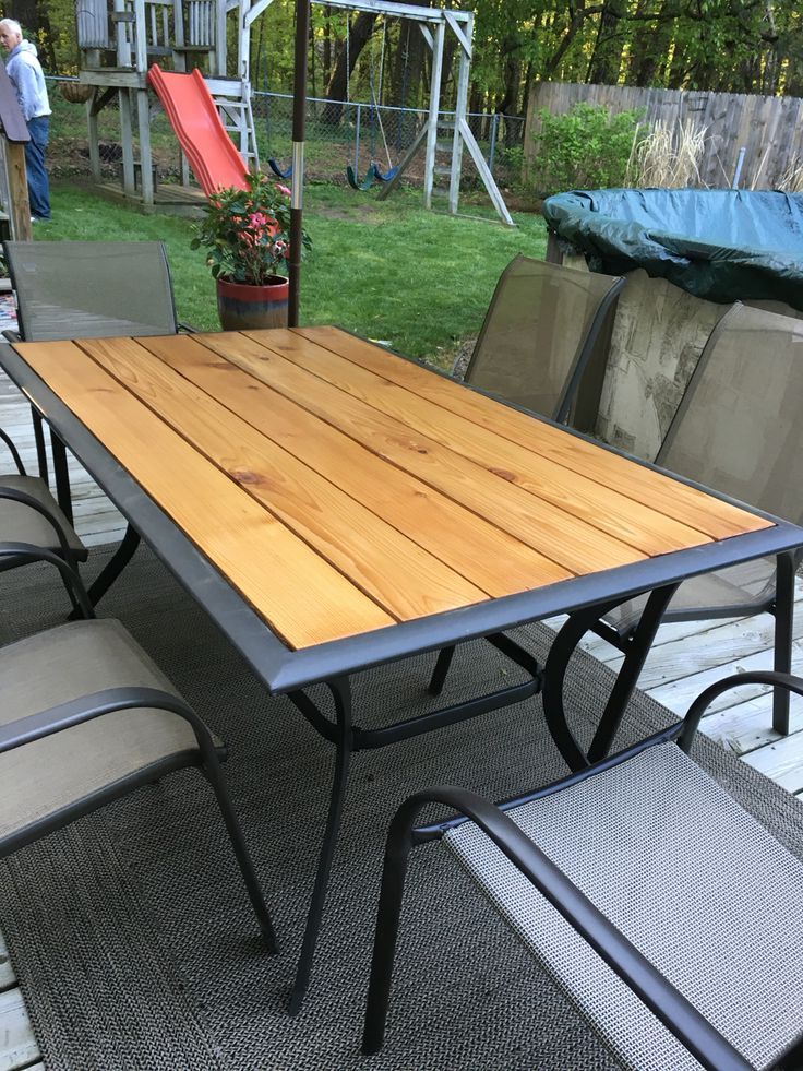 Pin On Outdoors With Regard To Recent Glass Tabletop Outdoor Tables (View 10 of 15)