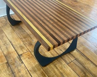 Preferred Geometric Block Solid Outdoor Tables Throughout Butcher Block Table – Etsy (View 9 of 15)