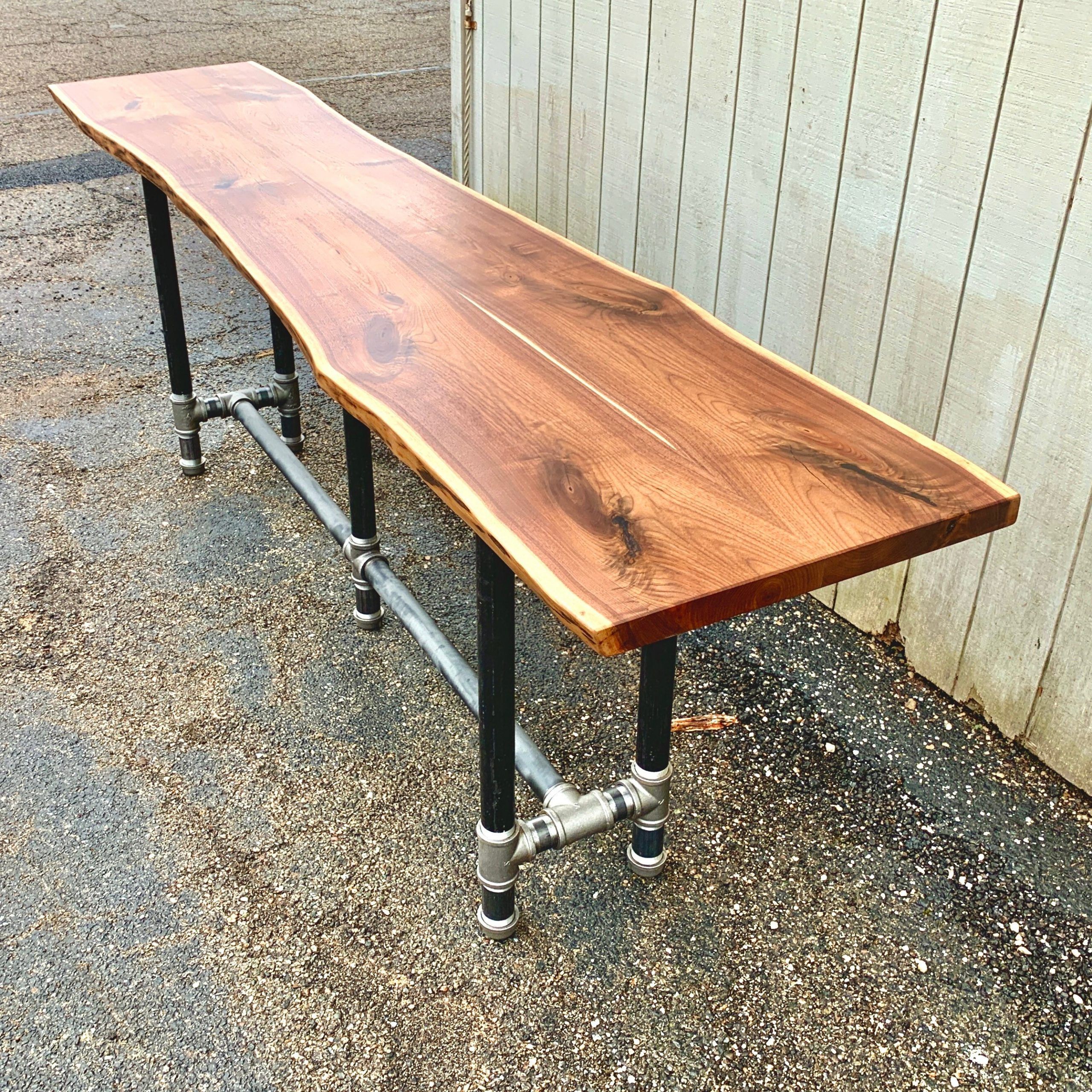 Preferred Warm Walnut Outdoor Tables Intended For Outdoor Walnut Table – Etsy (View 11 of 15)