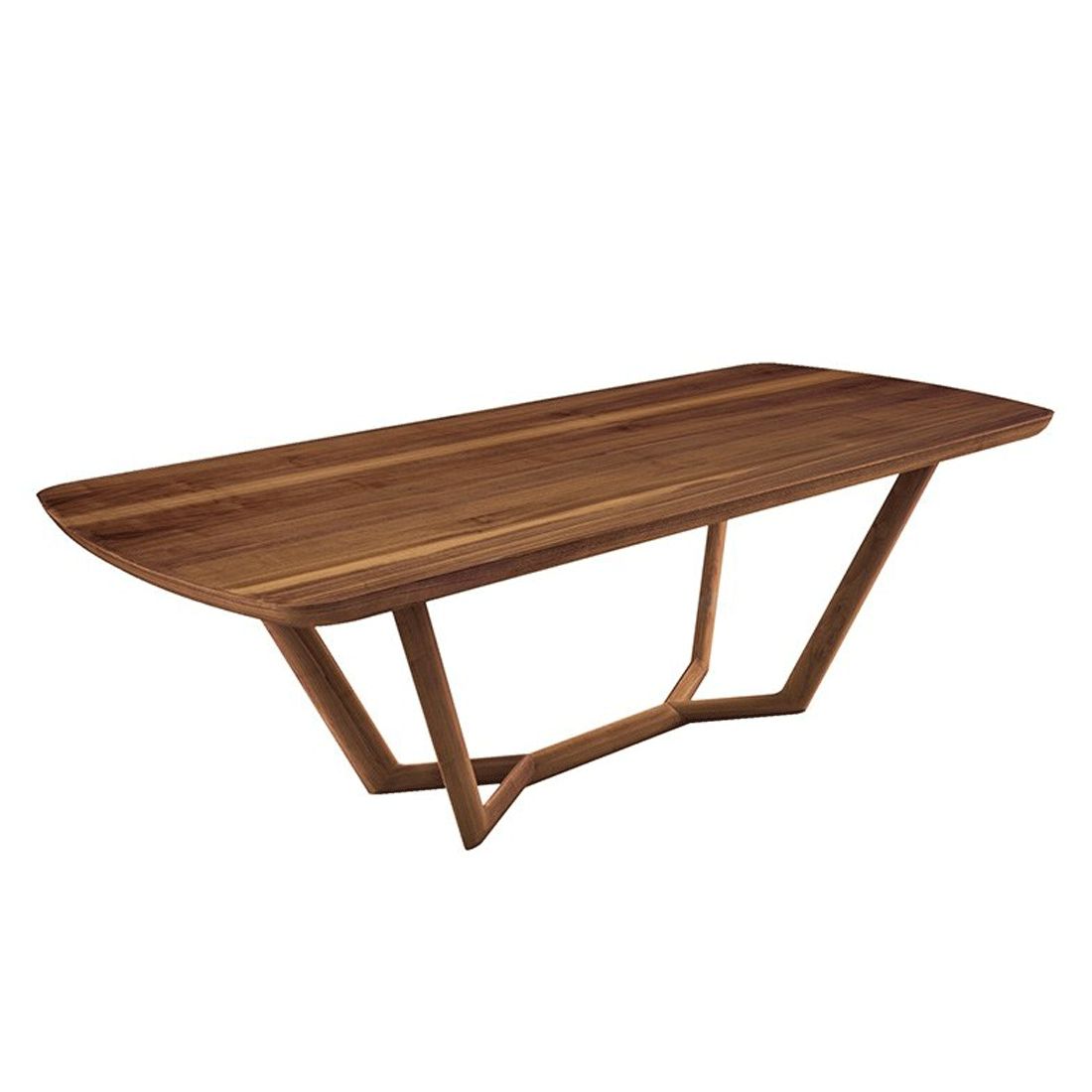 Recent Walnut Outdoor Tables Throughout Giuli Table In Solid Wood Walnut 200x100cmoliver B (View 15 of 15)