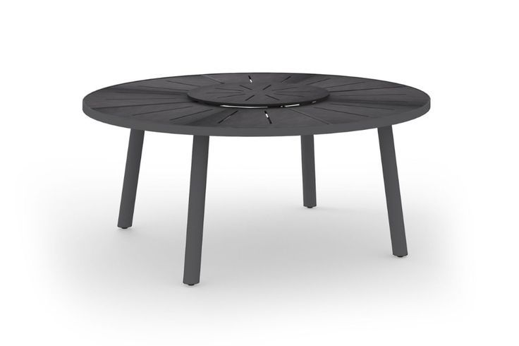 Rotating Wood Outdoor Tables Regarding Famous Mg3235 Meika Round Table Dia 180 Cm (hpl) – Ca5 In  (View 15 of 15)