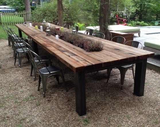 Rustic Outdoor Dining Furniture (View 6 of 15)