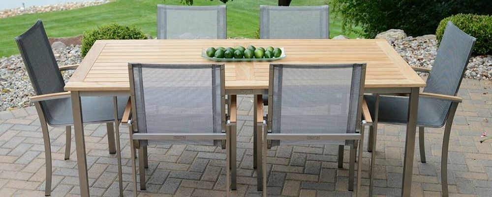 Stainless Steel And Acrylic Outdoor Tables For Well Known Stainless Steel Outdoor Furniture – Offenbachers (View 5 of 15)