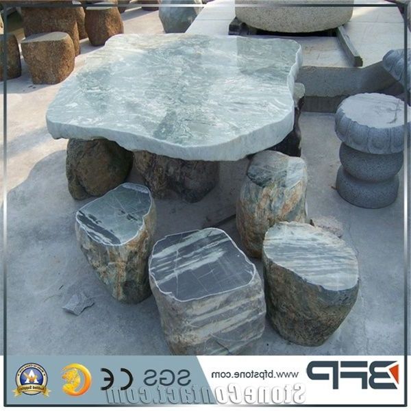 Stone Table Sets, Garden Tables, Street Tables, Decorative Stone Tables  From China – Stonecontact In Best And Newest Deco Stone Outdoor Tables (View 3 of 15)