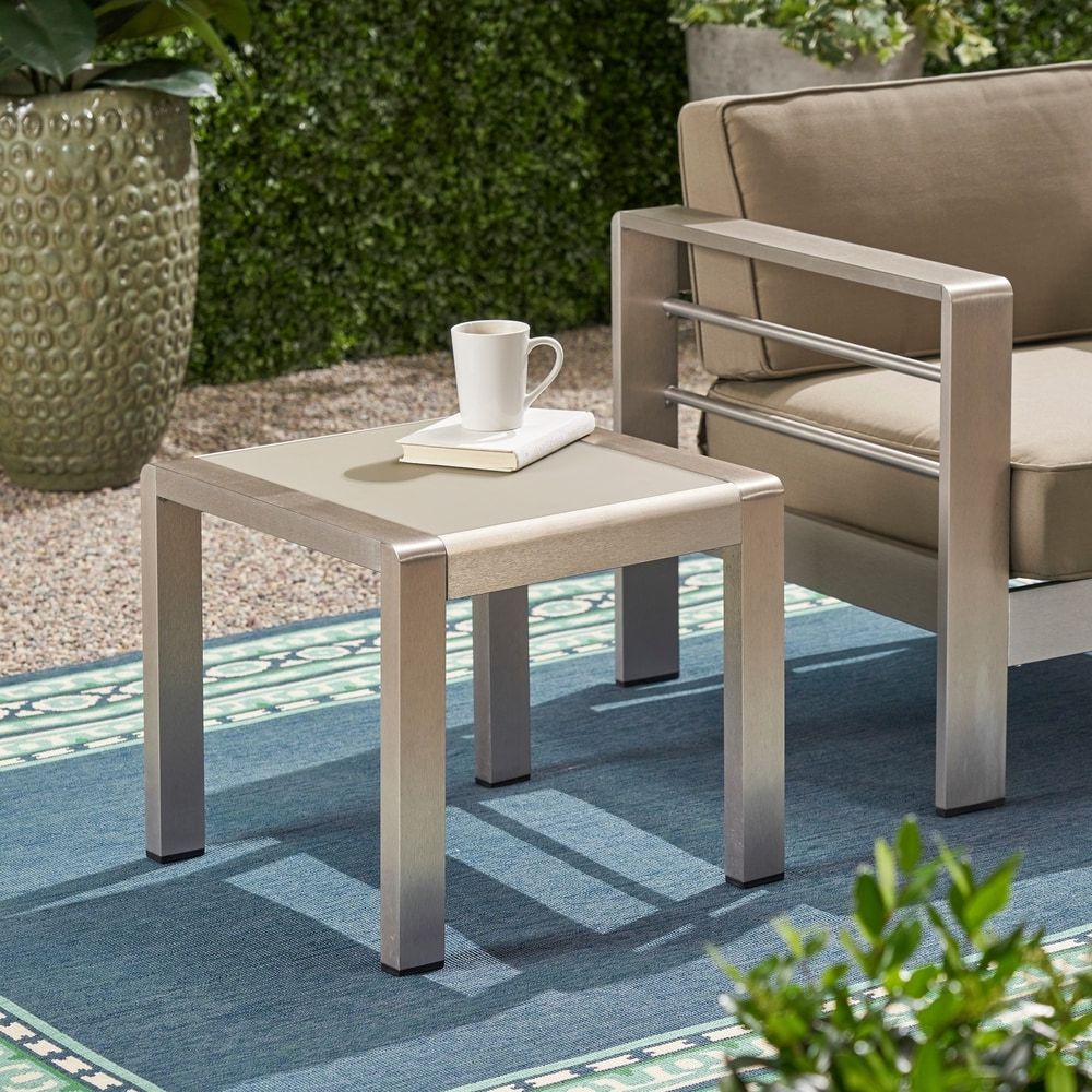 Trendy Buy Modern & Contemporary Outdoor Coffee & Side Tables Online At Overstock (View 9 of 15)