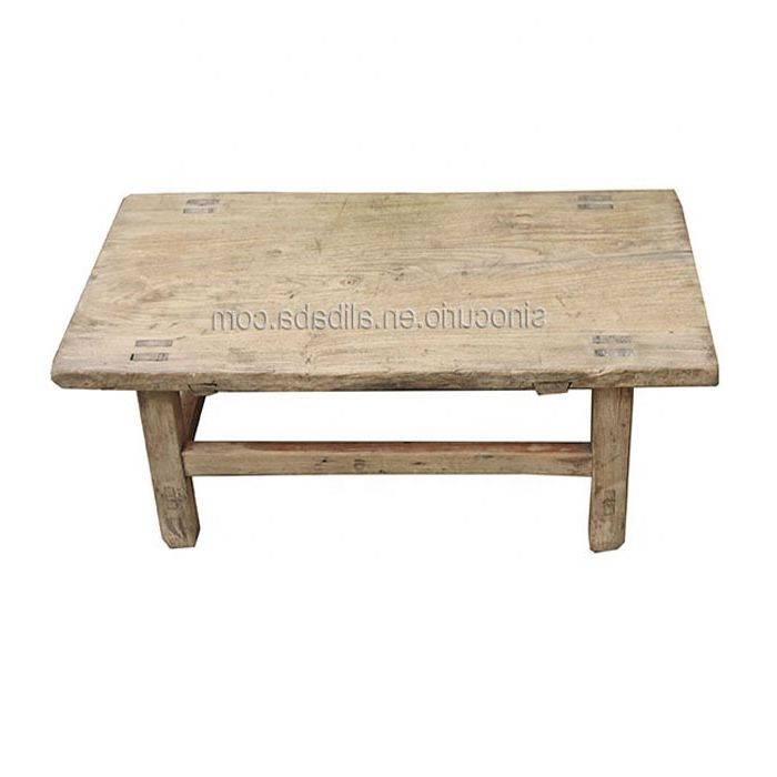 Trendy Reclaimed Elm Wood Outdoor Tables Throughout Antique Chinese Old Elm Wood Tea Table  Alibaba (View 4 of 15)