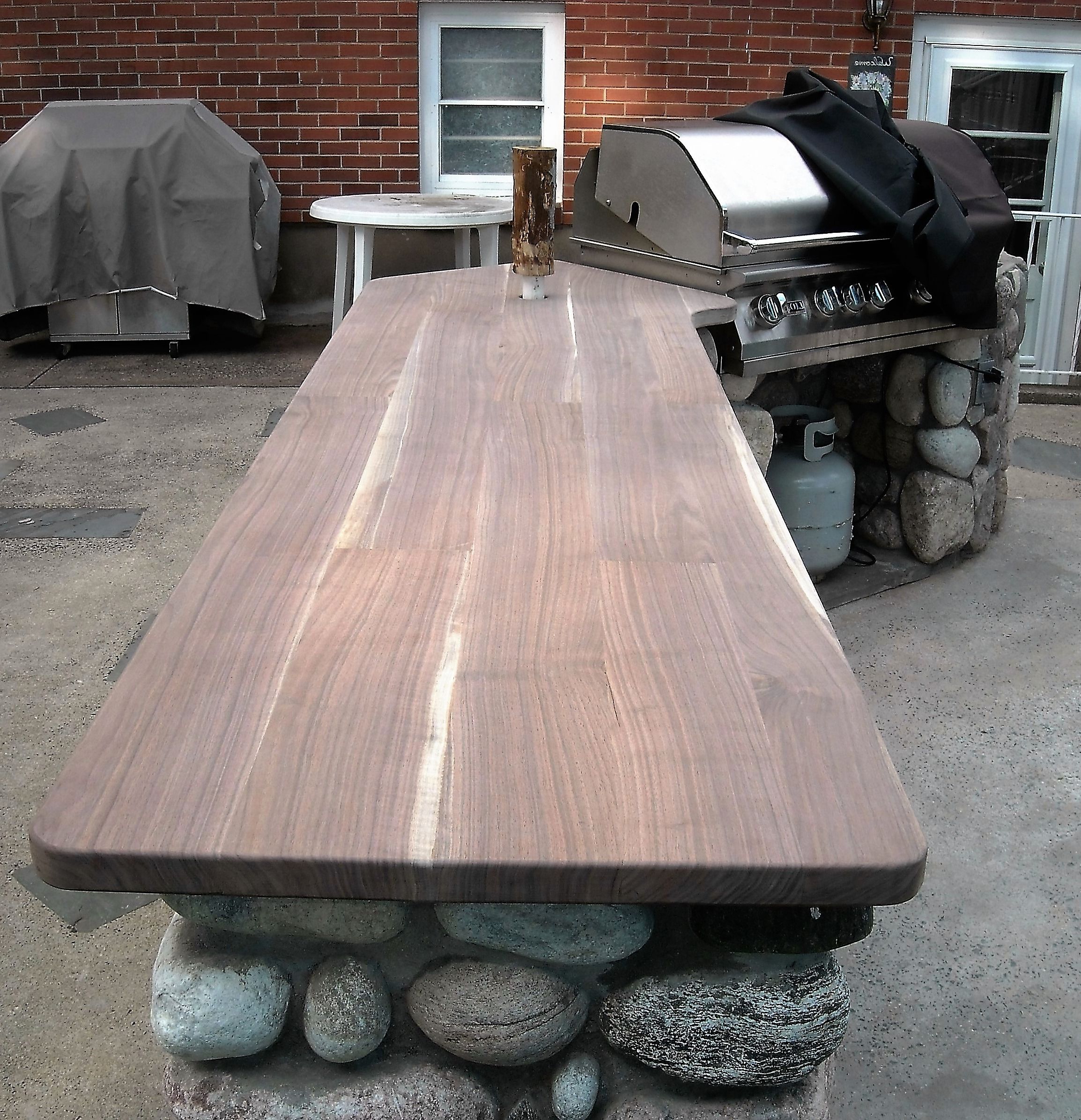 Urban Logs To Lumber – Kelly Custom Sawing With Jim  Kelly With Regard To Walnut Outdoor Tables (View 6 of 15)
