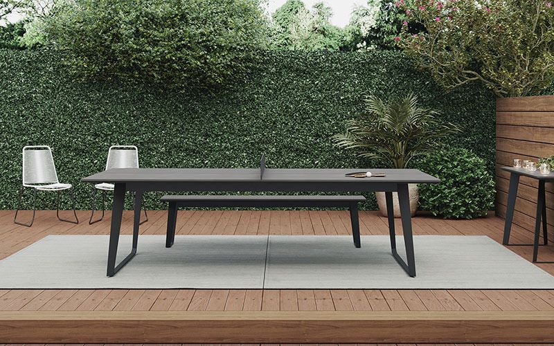 Well Known Modern Outdoor Tables With Regard To The Best Outdoor Ping Pong Table: Amsterdam (View 10 of 15)