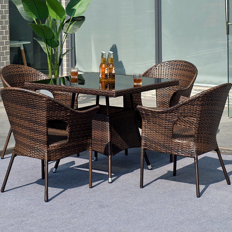 Well Known Rattan Outdoor Tables Pertaining To Plastic Rattan Chair Outdoor Furniture – China Outdoor Furniture And Outdoor  Tables And Chairs (View 15 of 15)