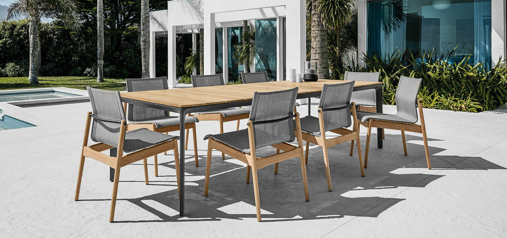 Well Liked Modern Outdoor Tables Within Modern Outdoor Furniture (View 2 of 15)