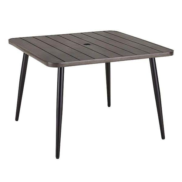 Widely Used Faux Wood Outdoor Tables Intended For Stylewell Mix And Match 42 In (View 14 of 15)