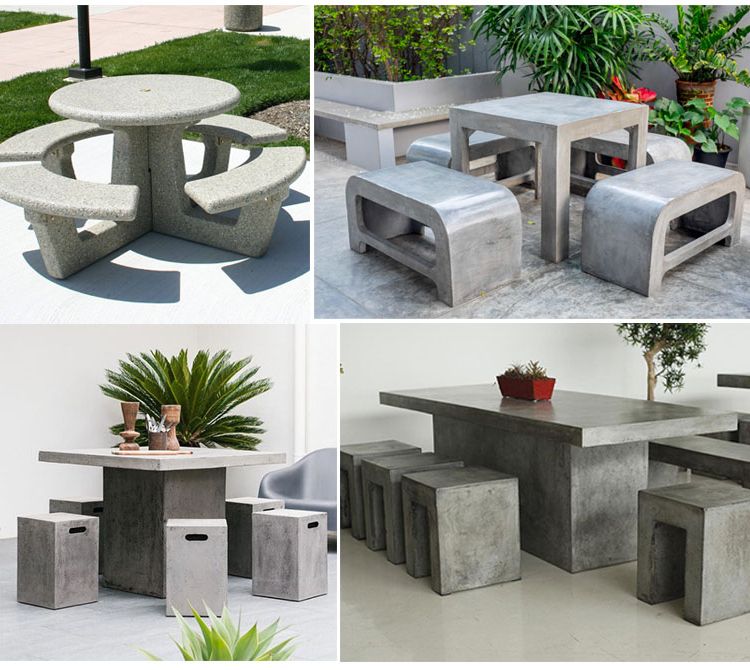 Widely Used Street Outdoor Concrete Furniture Custom Concrete Tables And Benches – Buy Outdoor  Concrete Furniture,outdoor Concrete Bench,garden Furniture Outdoor Product  On Alibaba Pertaining To Modern Concrete Outdoor Tables (View 12 of 15)