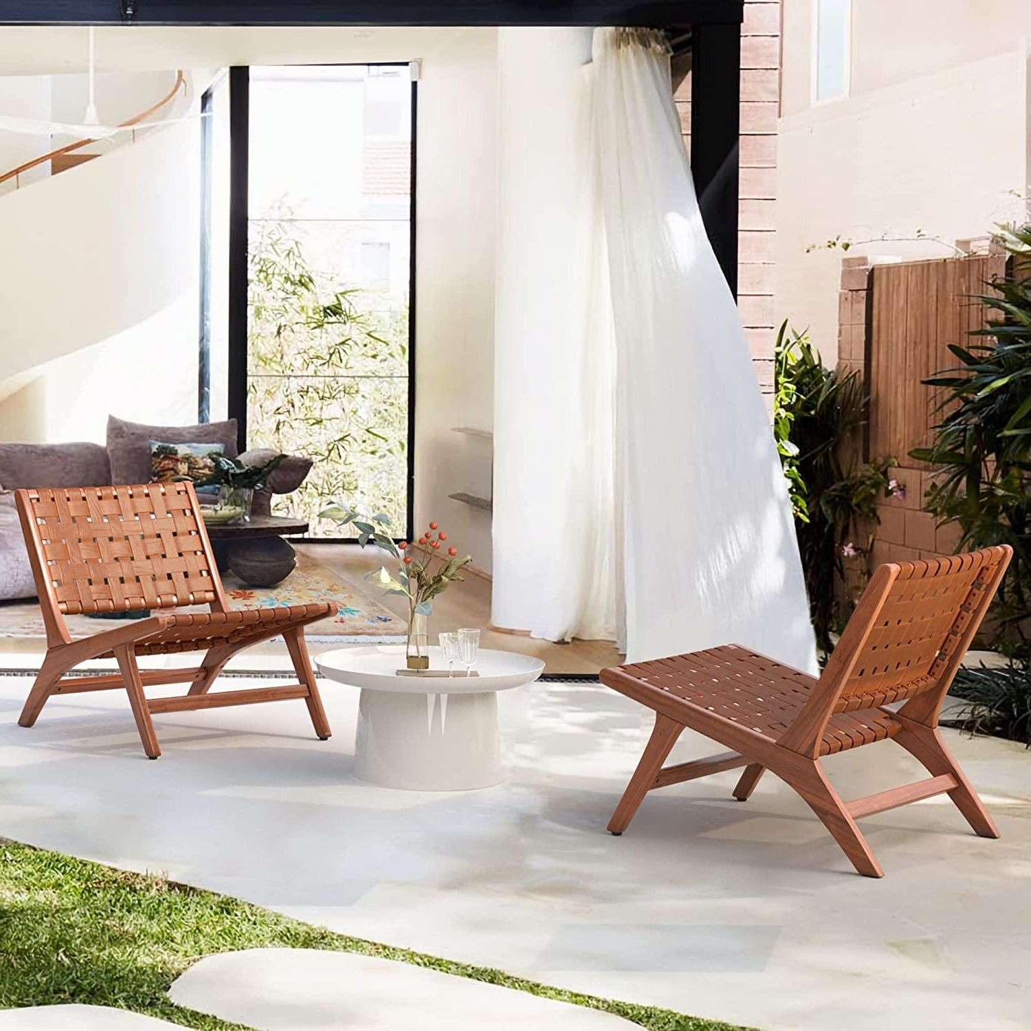 Wood Accent Outdoor Tables Throughout Current Best Modern Outdoor Furniture  (View 15 of 15)