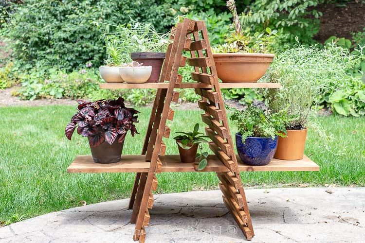 2019 Diy Indoor/outdoor Plant Stand For Multiple Plants Inside Outdoor Plant Stands (View 8 of 15)