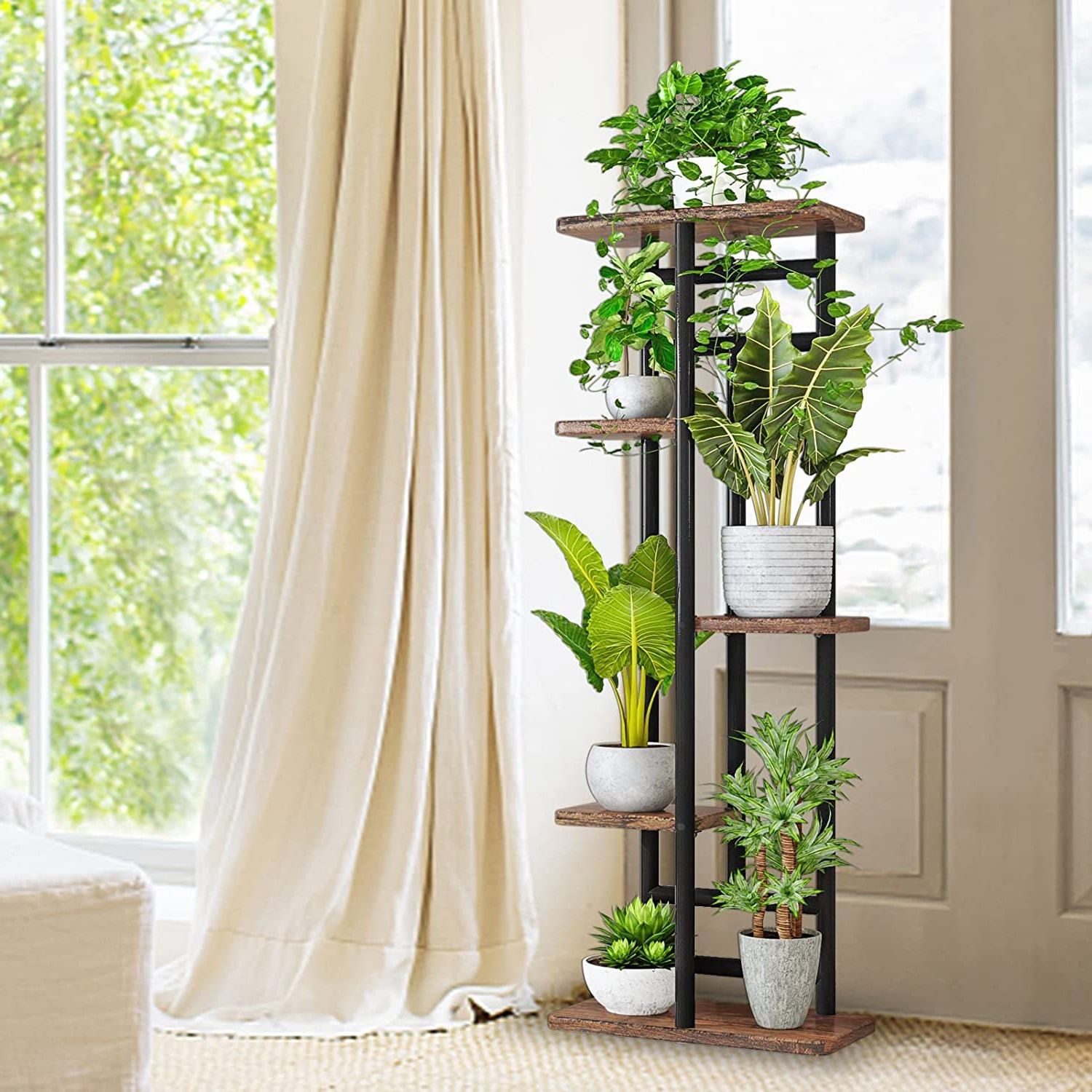 2019 Plant Stand – Etsy Throughout Crystal Clear Plant Stands (View 6 of 15)