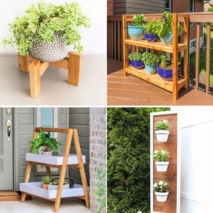 40 Free Diy Plant Stand Plans (cheap And Easy To Build) Within Well Known Hexagon Plant Stands (View 8 of 15)