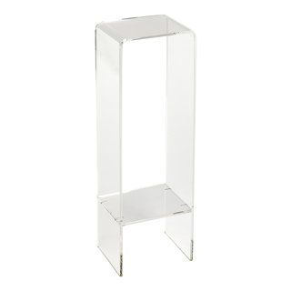 Butler Crystal Clear Acrylic Plant Stand – Contemporary – Plant Stands And  Telephone Tables  Hedgeapple (View 2 of 15)