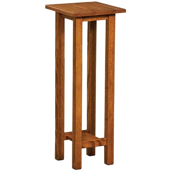 Buy Custom Amish Furniture Inside Cherry Pedestal Plant Stands (View 12 of 15)