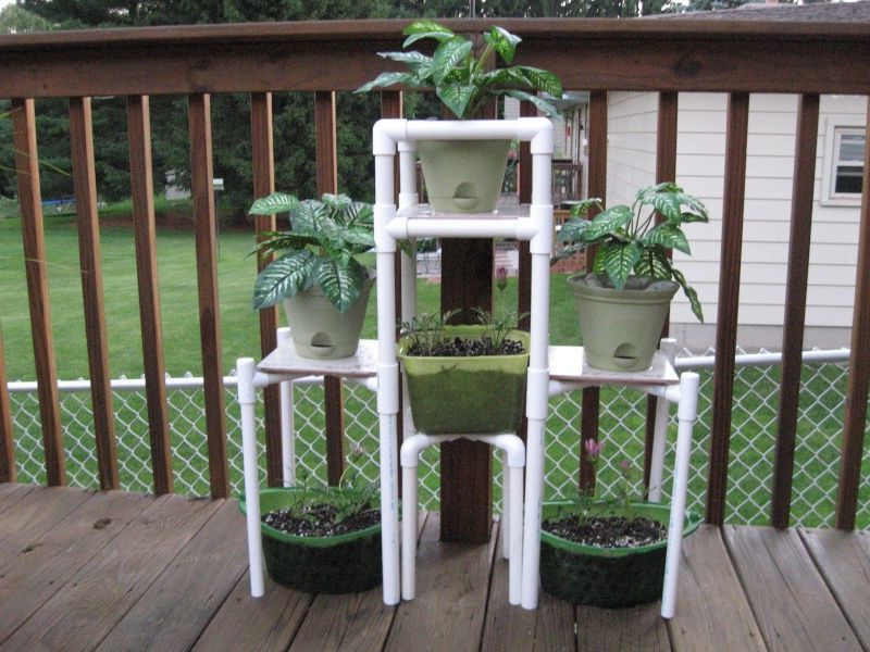 Current Pvc Plant Stands Throughout More Pvc Stuff (View 9 of 15)