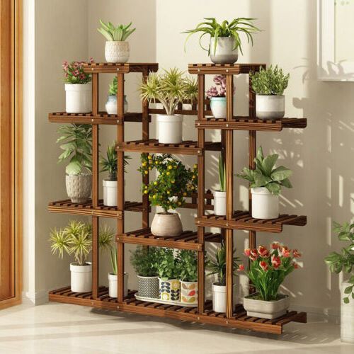 Ebay Inside Most Popular Wide Plant Stands (View 7 of 15)