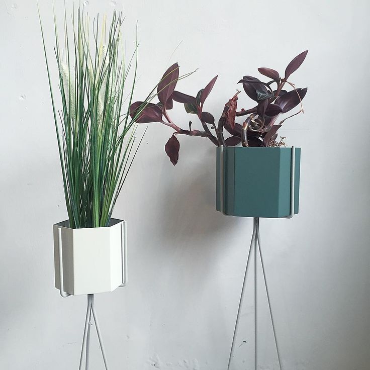 Famous Hexagon Plant Stands With Bohemia On Instagram: “ny Farge På Plant Stand Grey Kr 299,  Og 329,  Hexagon  Pot Dusty Green Xl 699,  Grey Large 329,  @f… (View 15 of 15)