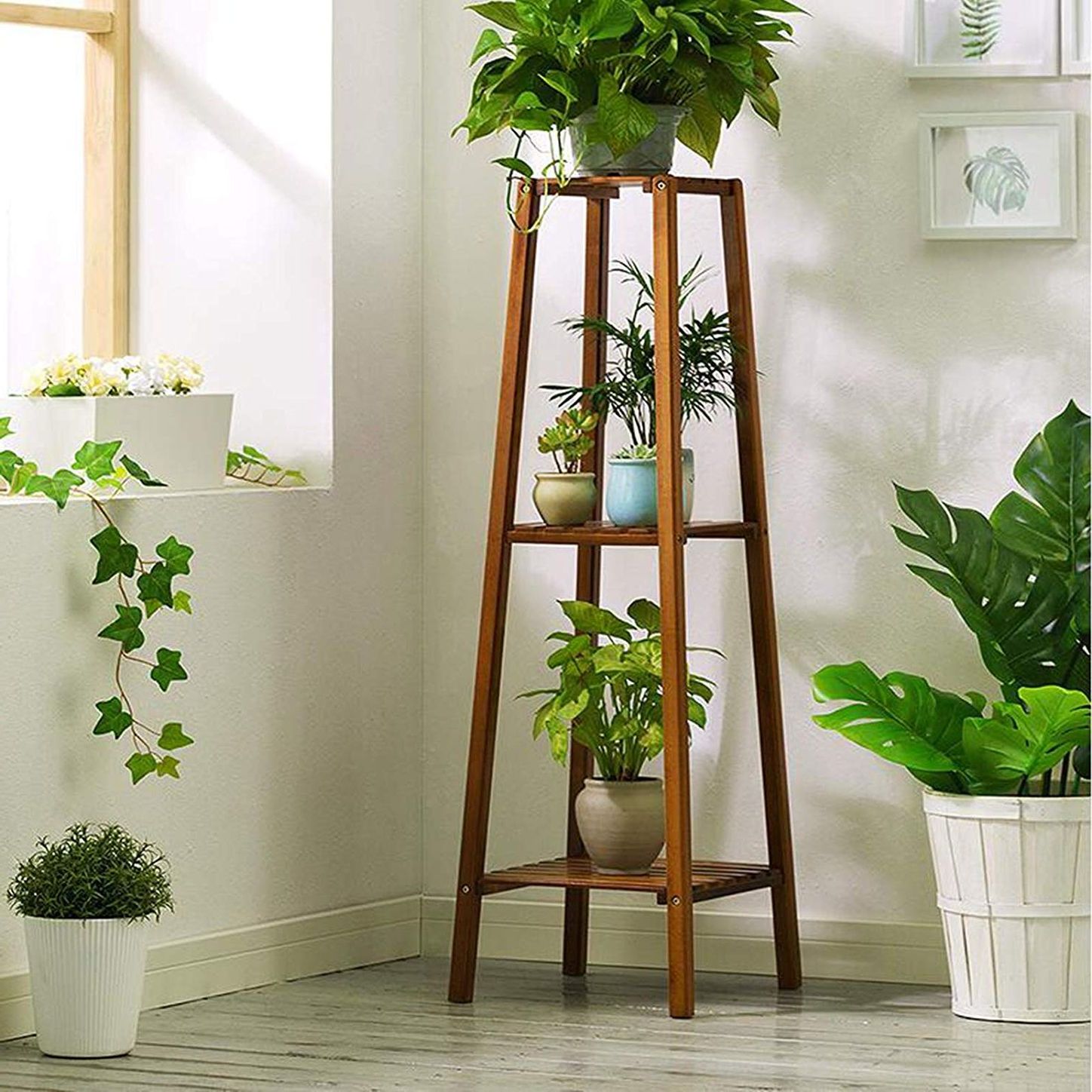 Famous Tall Plant Stands Intended For 39 Best Plant Stands  (View 1 of 15)