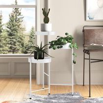 Favorite White Plant Stands For White Plant Stands & Tables You'll Love In 2023 – Wayfair Canada (View 5 of 15)