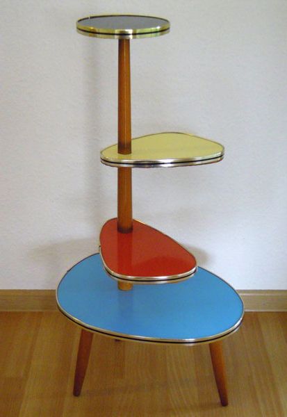 Five 1950s Midcentury Plant Stands On Ebay – Retro To Go Pertaining To Most Recent Vintage Plant Stands (View 14 of 15)