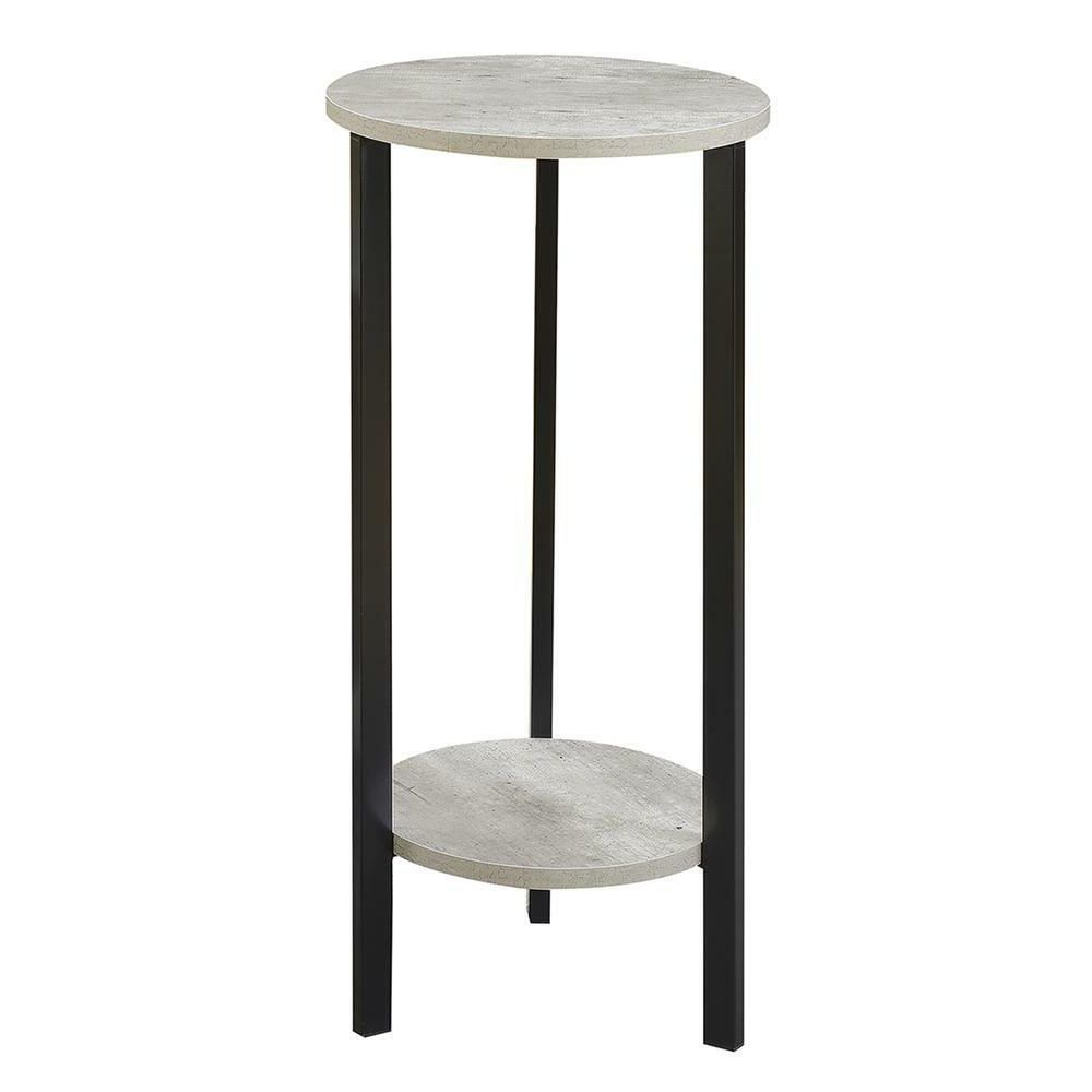 Graystone 31 Inch Plant Stand, Faux Birch/black (View 6 of 15)