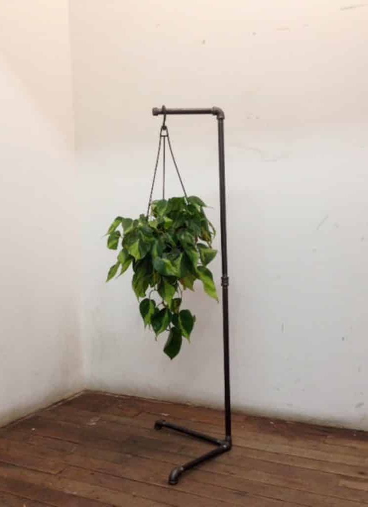 Indoor Plant Stands: 16 Styles You And Your Houseplants Will Love With Fashionable Industrial Plant Stands (View 11 of 15)