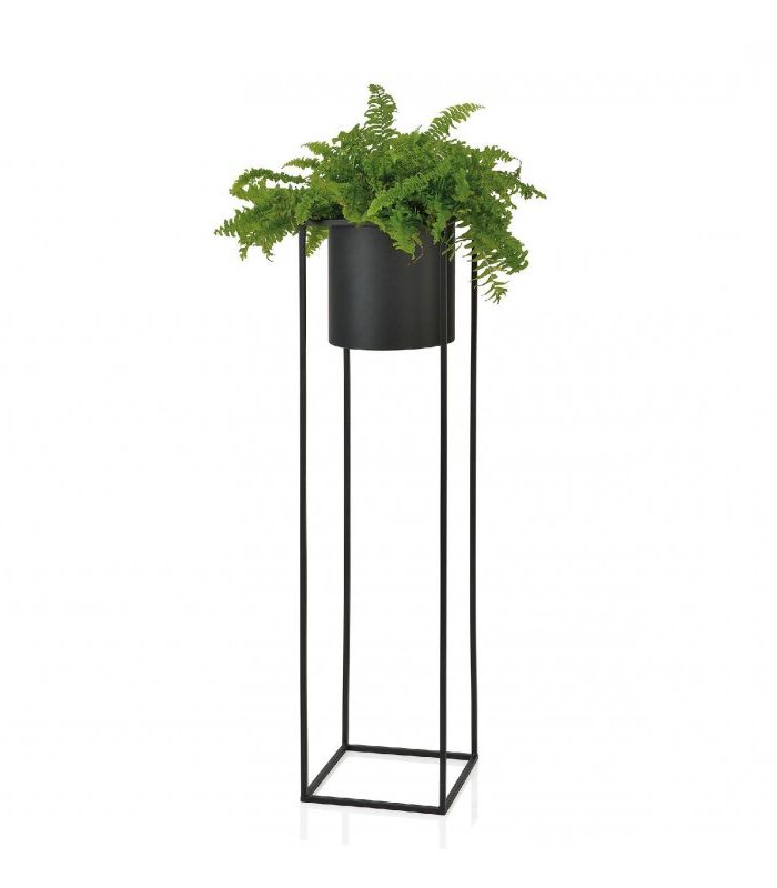 Most Recent Black Plant Stands Throughout Plant Stand Black Metal – Height 100cm (View 13 of 15)