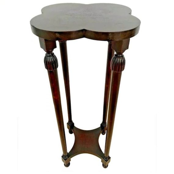 Most Recent Vintage Plant Stand Jardiniere Two Tier Small Table  Etsy (View 5 of 15)