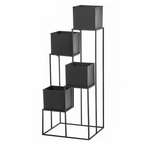 Most Recently Released Four Tier Metal Plant Stands Within Maddison Lane 4 Tier Douglas Indoor Metal Plant Stand (View 10 of 15)