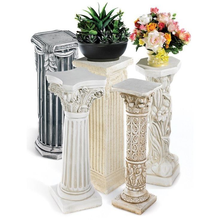 Old Time Pottery, Sculpture Stand,  Pillar Design In Pillar Plant Stands (View 3 of 15)
