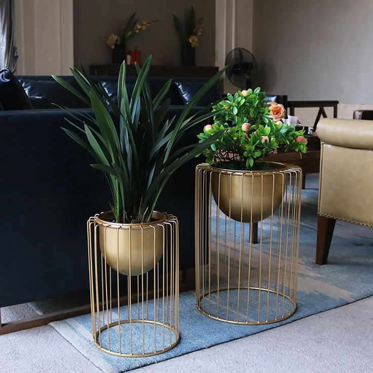 Plant  Stand, Flower Stands, Modern Flower With Regard To Gold Plant Stands (View 1 of 15)