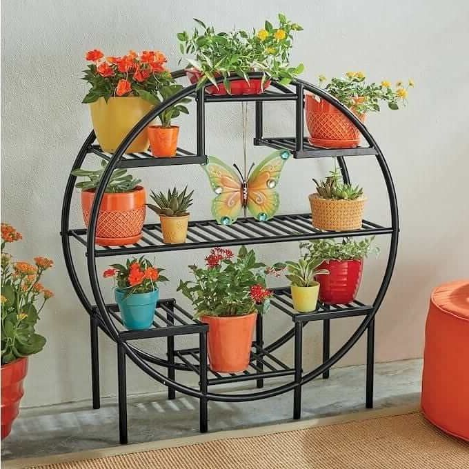 Round Plant Stands With Regard To Favorite Modern Plant Shelf Ideas For Small Space – Engineering Discoveries (View 8 of 15)