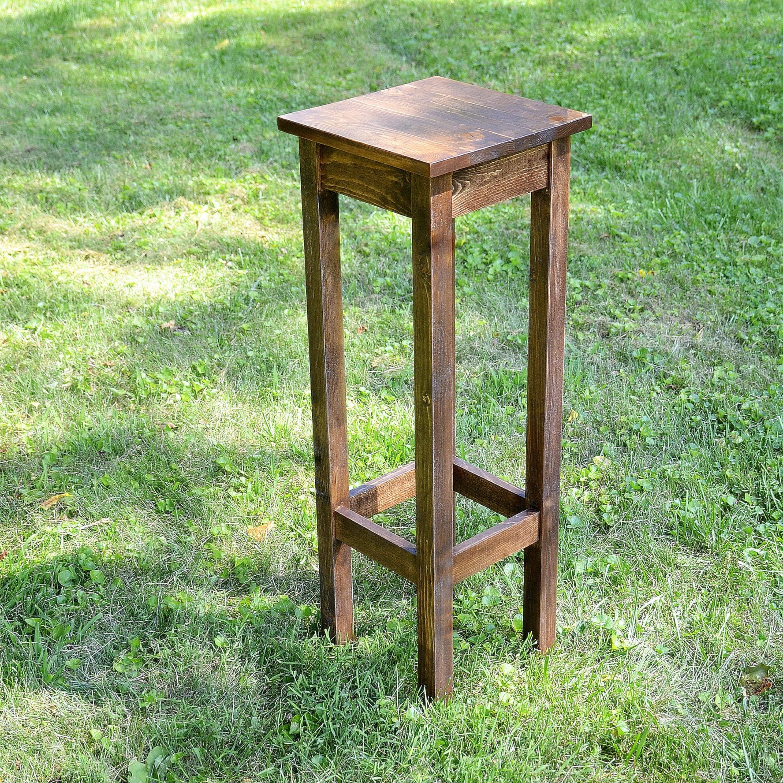 Rustic Plant Stands Intended For Most Current 10 Square Wood Plant Stand Indoor Plant Holder – Etsy Denmark (View 6 of 15)