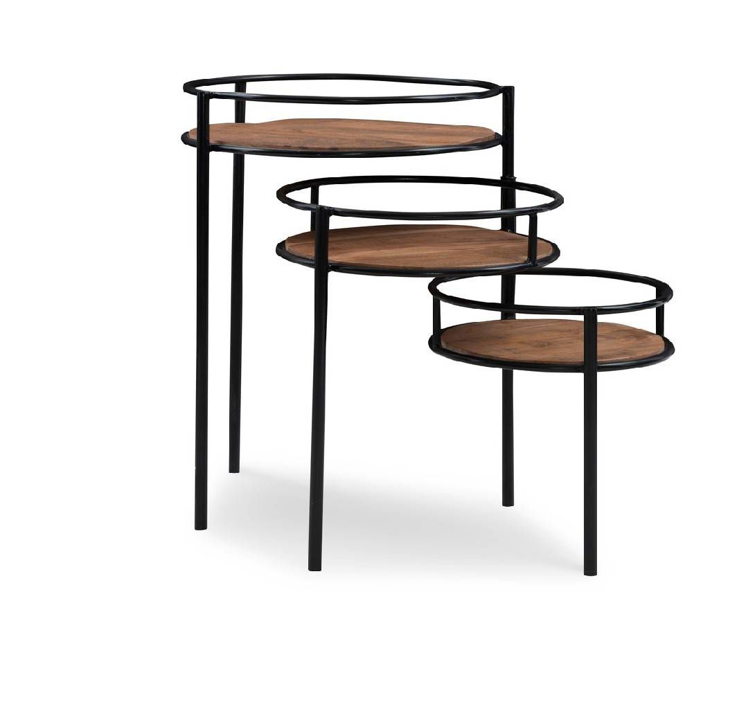 Three Tiered Plant Stands In Newest Collis Three Tiered Plant Stand – Powell D1247a19p (View 15 of 15)