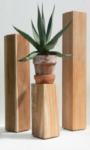 Trendy 24 Inch Plant Stands Inside Solid Teak Plant Stands – Square: Landcraft Environments (View 7 of 15)