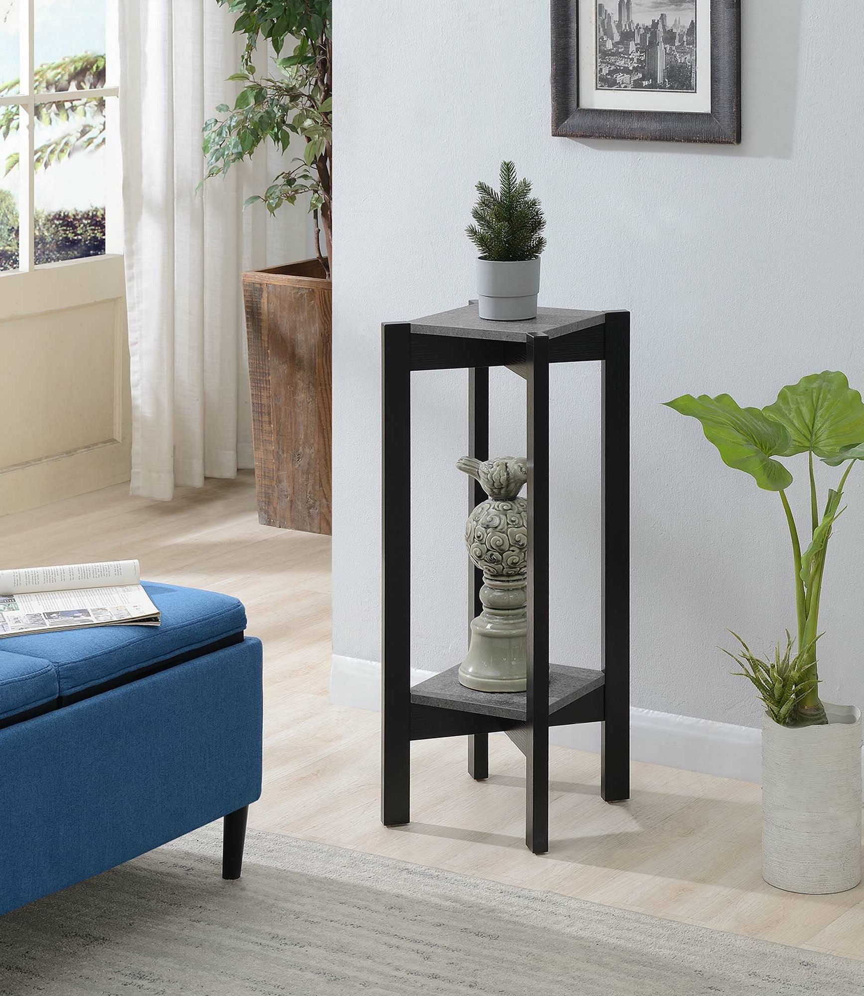 Well Liked Ebern Designs Corto Square Pedestal Plant Stand & Reviews (View 14 of 15)