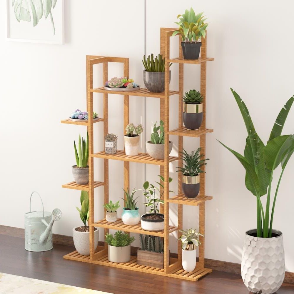Wood Plant Stands With Regard To Popular Fufu&gaga Plant Stand 55.9 In H X  (View 14 of 15)