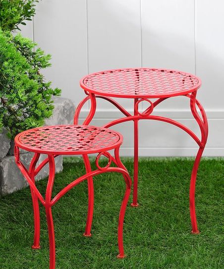 Zulily Within Well Known Red Plant Stands (View 13 of 15)