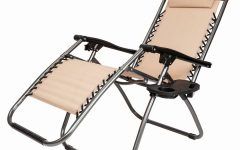 Plum Blossom Lock Portable Saucer Khaki Folding Chairs
