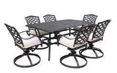 15 Best Collection of Swivel Outdoor Tables
