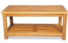 Top 15 of Outdoor Tables with Shelf