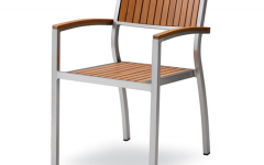 Brushed Aluminum Outdoor Armchair Sets